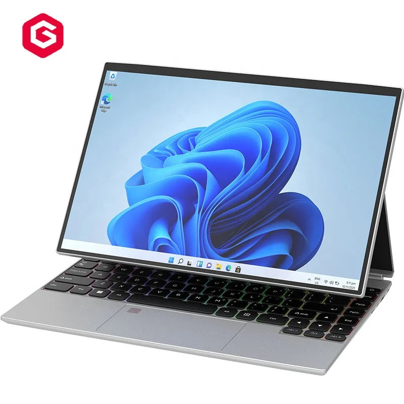Écran tactile HD 14 pouces Intel N5105 16 Go de RAM 2 en 1 Tablet PC Business Laptop