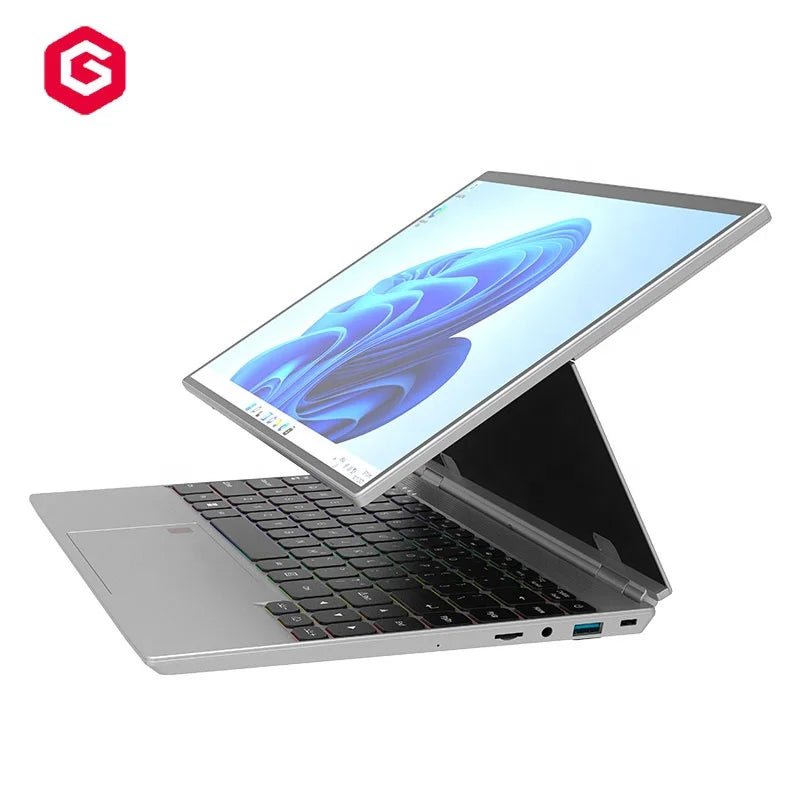 Écran tactile HD 14 pouces Intel N5105 16 Go de RAM 2 en 1 Tablet PC Business Laptop