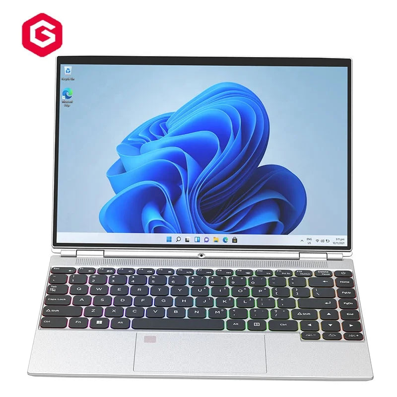 Écran tactile HD 14 pouces Intel N5105 16 Go de RAM 2 en 1 Tablet PC Business Laptop